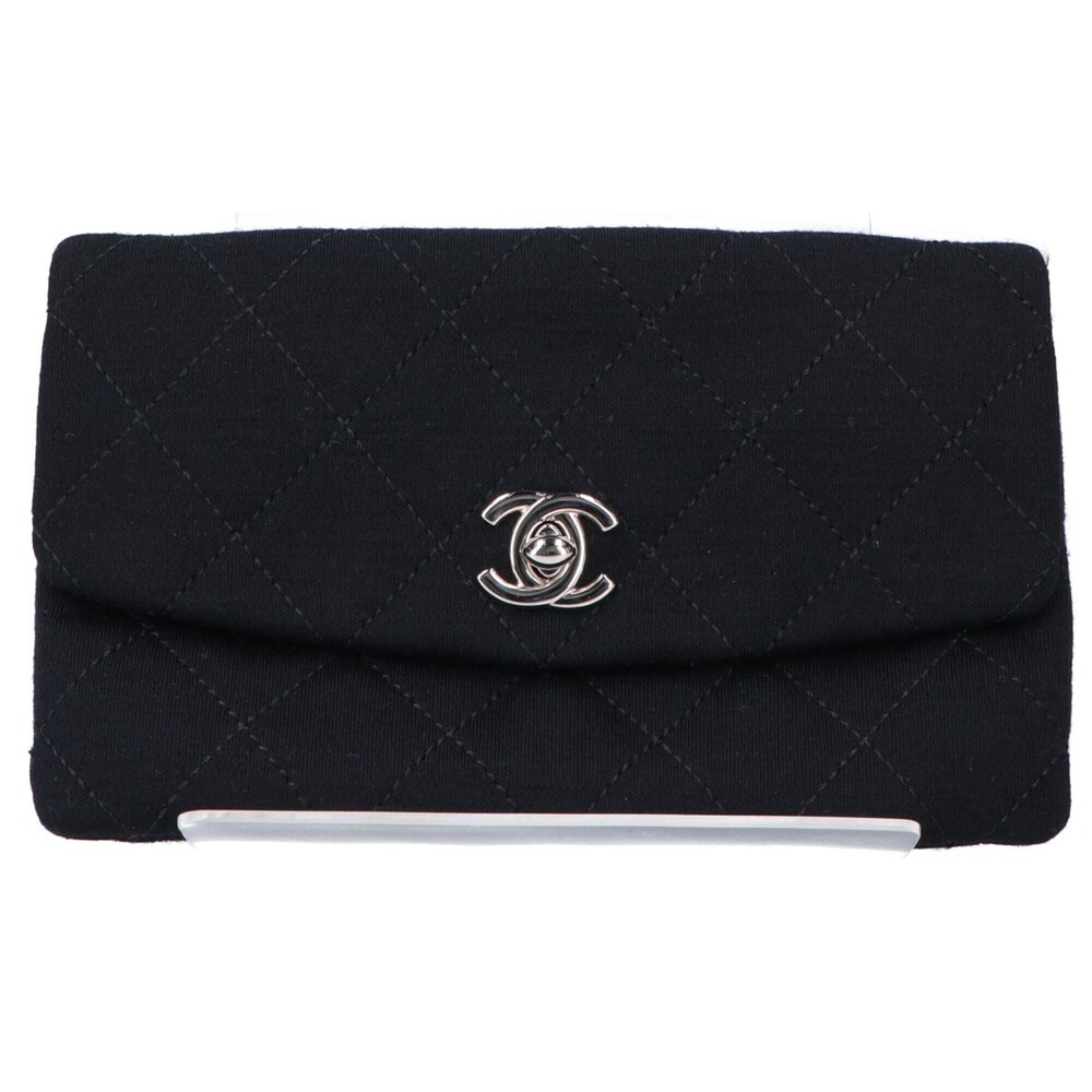 CHANEL Chanel 15 series Black 2011 Christmas Limited Edition Chain Wallet Lon...